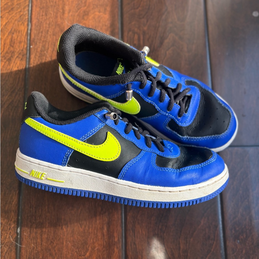 Nike Blue and Black Airforce 1 - size 3